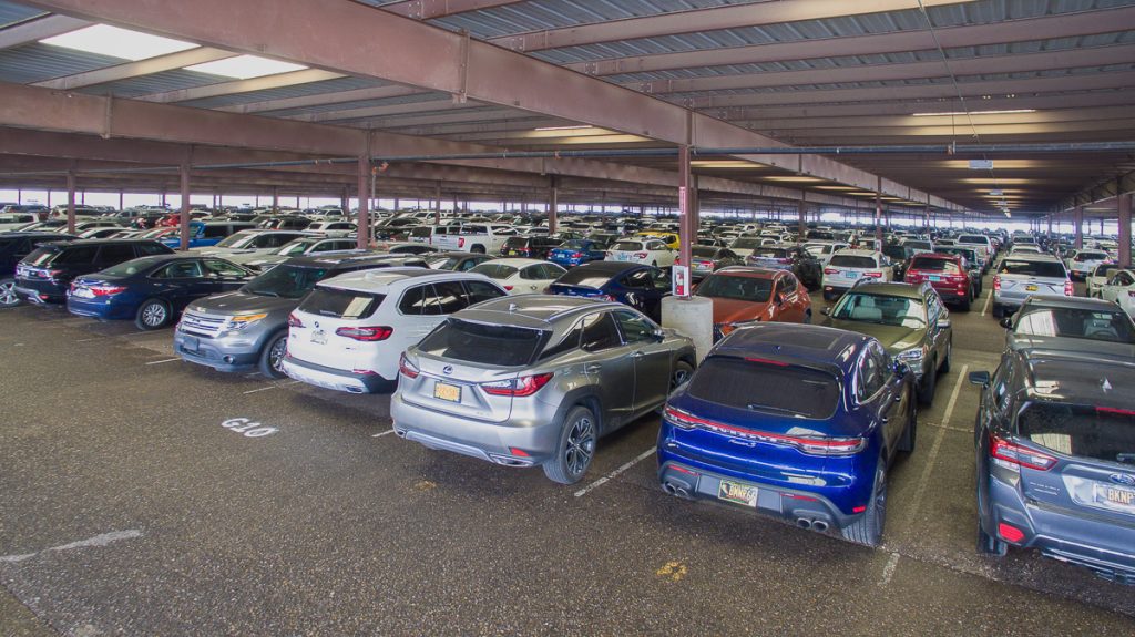 Covered Parking at ABQ Airport