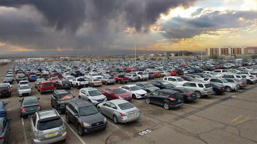 Open Parking at ABQ Airport